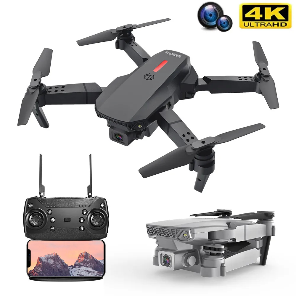 NM60355 RC Drone 4K Professional HD Dual Camera 2.4Ghz Mini Foldable Quadcopter Real-time Transmission Helicopters Gift Toys for Boy
