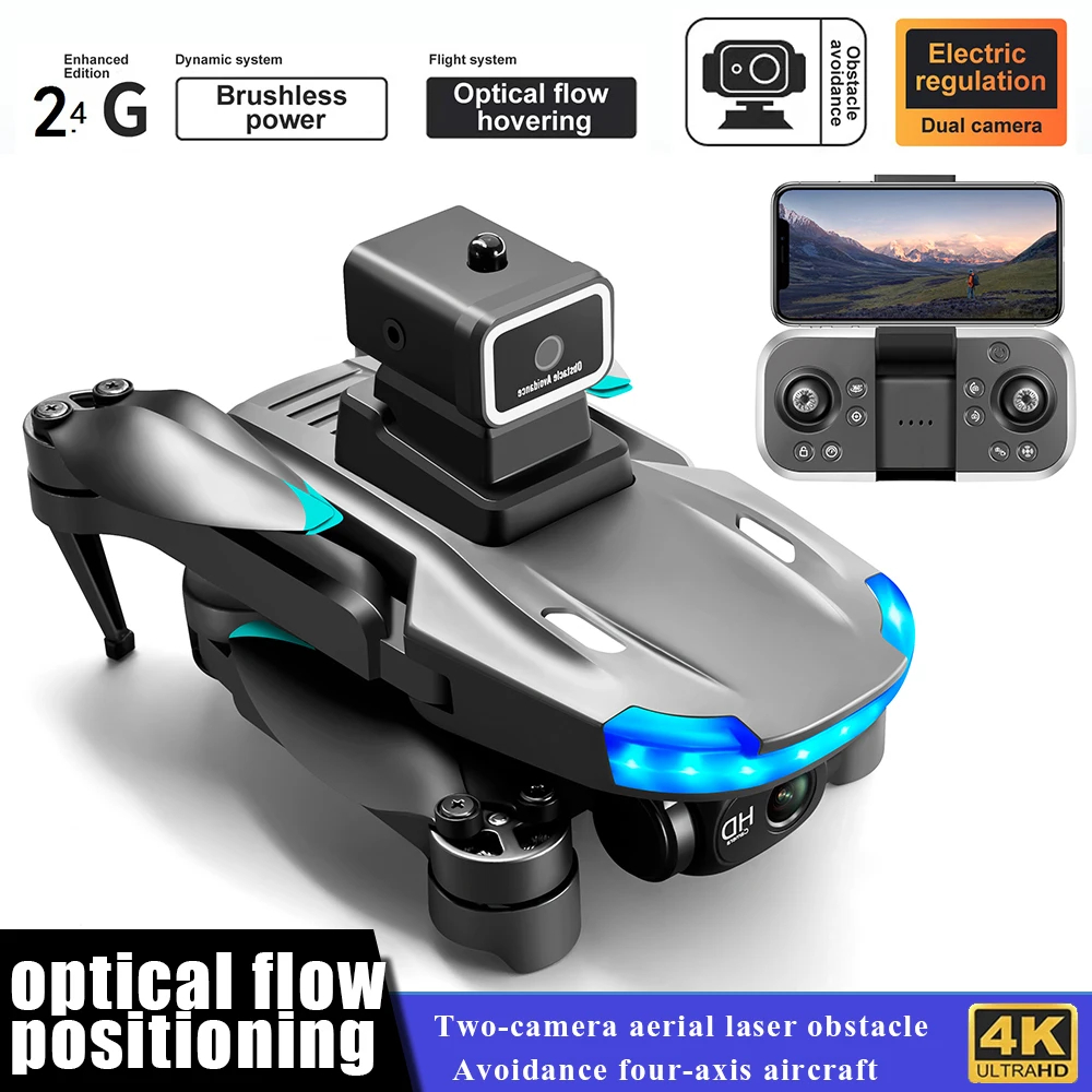 NM60531 Brushless Motor Drone 4K Professional Dual Camera 5G Wi-Fi FPV 360 Deg Obstacle Avoidance Folding Quadcopter RC Drone Gift Toys