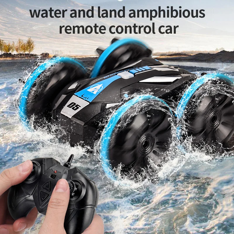 NM58874 Tank with Crawler Stunt Car Double-Sided Tumbling Climbing Waterproof Remote Control Car