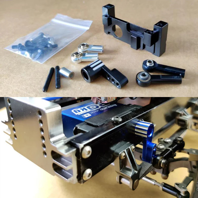 NM58902 Girder Steering Servo Assembly System for Tamiya RC Dump Truck Tipper Trailer