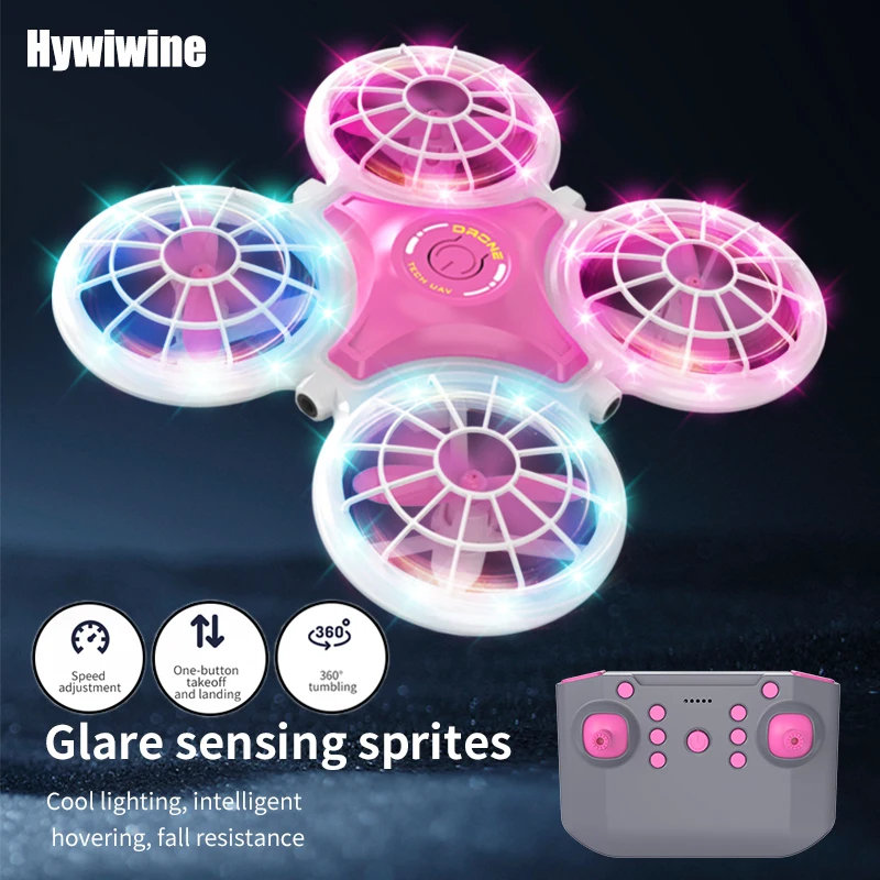 NM58968 Drone 3D Flip Flash Intelligent Hover 2.4G 4CH Remote Control Quadcopter Drone Helicopter RC Plane Children Christmas Toys