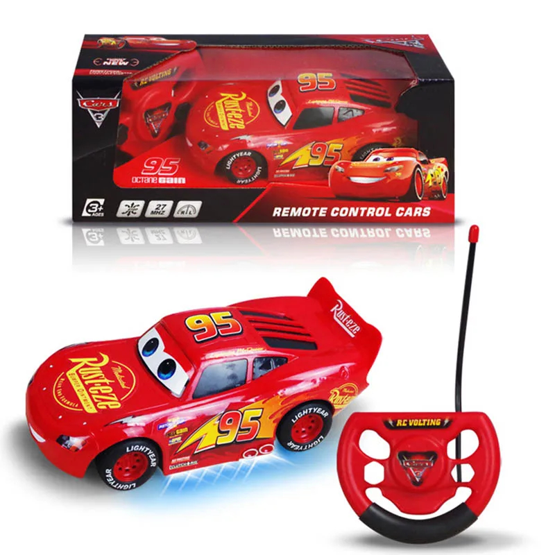 NM59033 Disney Pixar Cars 3 Remote Control Electric Remote Control Toy Car Lightning McQueen Cartoon Sports Car Model Kids Toys