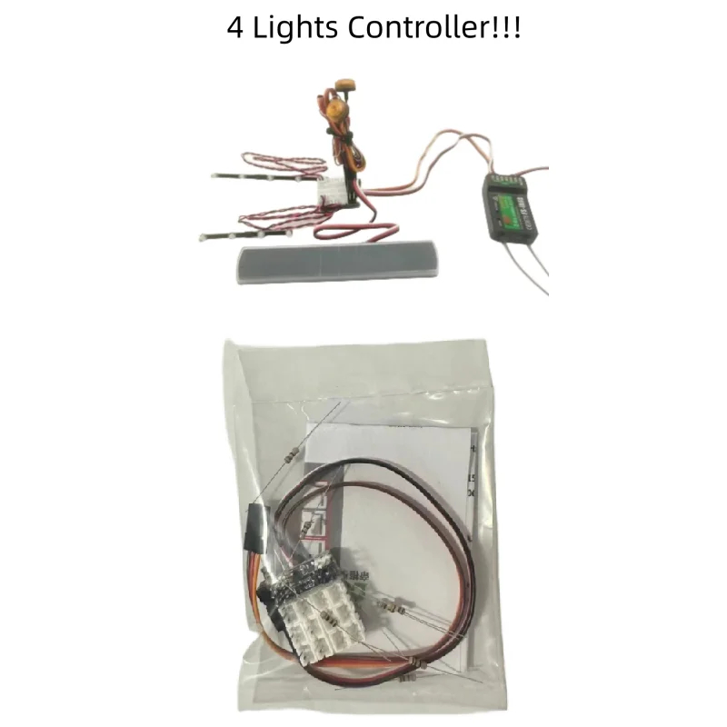 NM59101 Light Group Controller for 1 by 14 Tamiya RC Truck Lamp Controller Tamiya 1 by 14 Scania Tractor Lesu Upgrade Parts