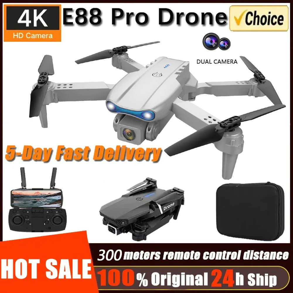NM58582 E99S Pro Brushless Professional Drone FPV Wide-Angle Shooting Aircraft Children Remote Control Toys