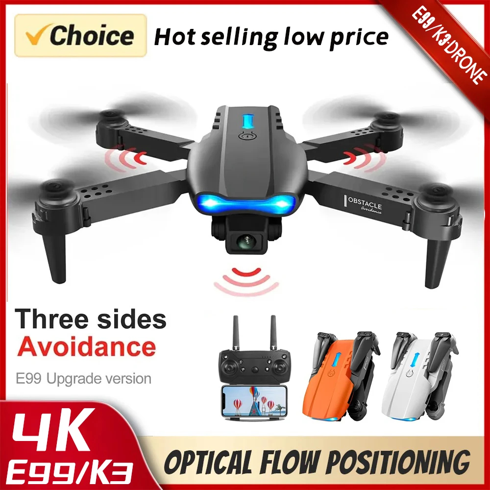 NM58589 Pro Drone with Camera Professional 4K Dual Camera Wi-Fi FPV Quadcopter Aircraft Obstacle Avoidance Aerial Photography Drone -  UNO1RC