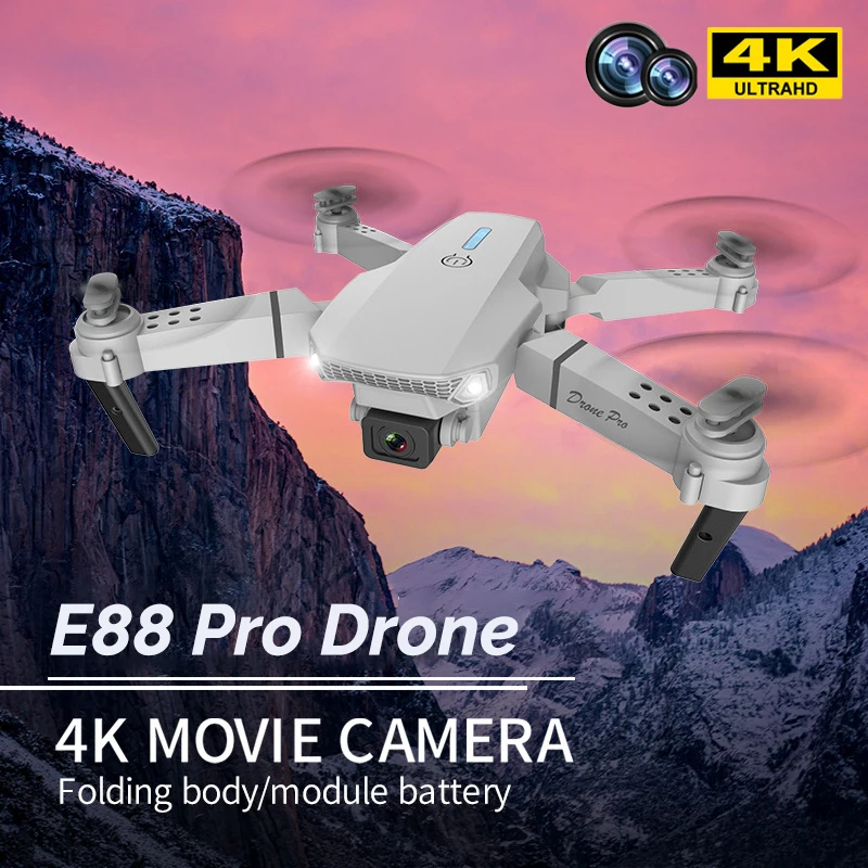 NM58594 RC Drone 4K Professional with 1080P Wide Angle Dual HD Camera Foldable Helicopter