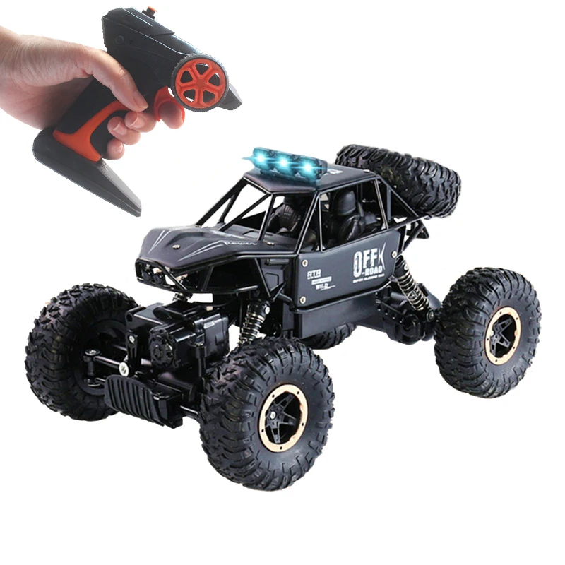 NM59717 Electric 4WD RC Car Remote Control Toy Bubble Machine on Radio Control 4x4 Drive Rock Crawler Toy for Boys Girls