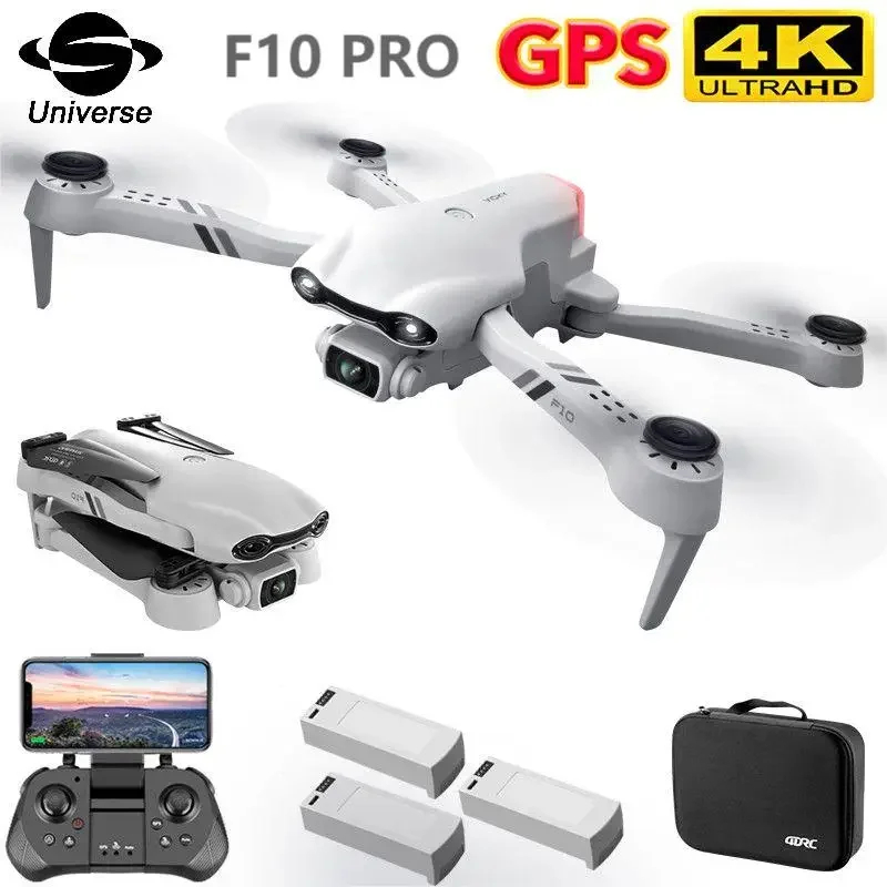 NM61275 F10 4K HD Dual Camera with GPS 5G Wi-Fi Wide Angle FPV Real-Time Transmission RC Professional Drone
