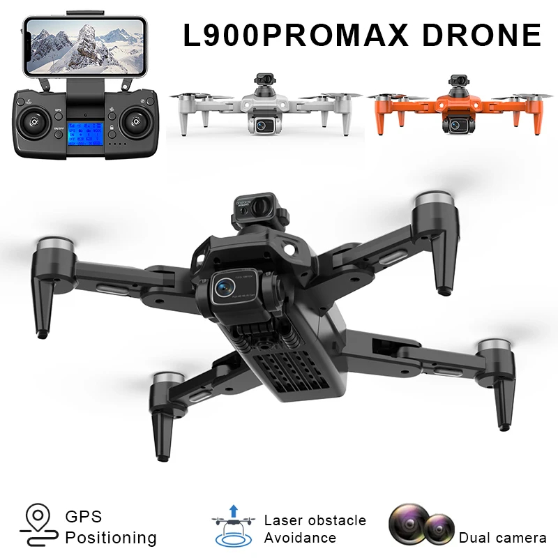NM61335 Max Drone 4K ESC Dual Camera Professional 5G Wi-Fi 360 Deg Laser Obstacle Avoidance Brushless GPS Return RC Quadcopter Drones