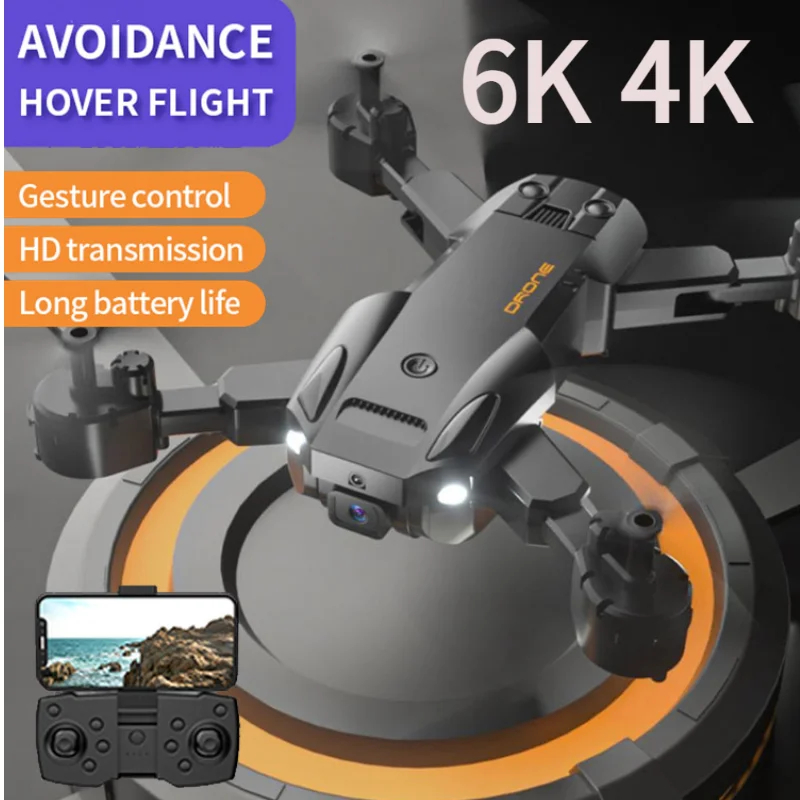 NM60057 6K 4K Camera RC Drone Wi-Fi FPV Drones Photography Obstacle Avoidance Quadcopter Remote Control Aircraft Helicopter Toys Boy -  UNO1RC