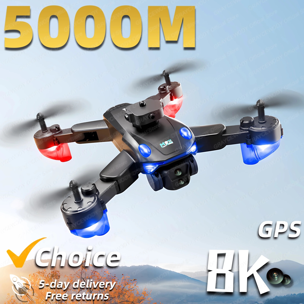 NM60234 M2S Drone 8K Professional Dual Camera 4K ESC Wi-Fi FPV Obstacle Avoidance Four Axis Folding RC Aerial Photography Sell Apron Drone