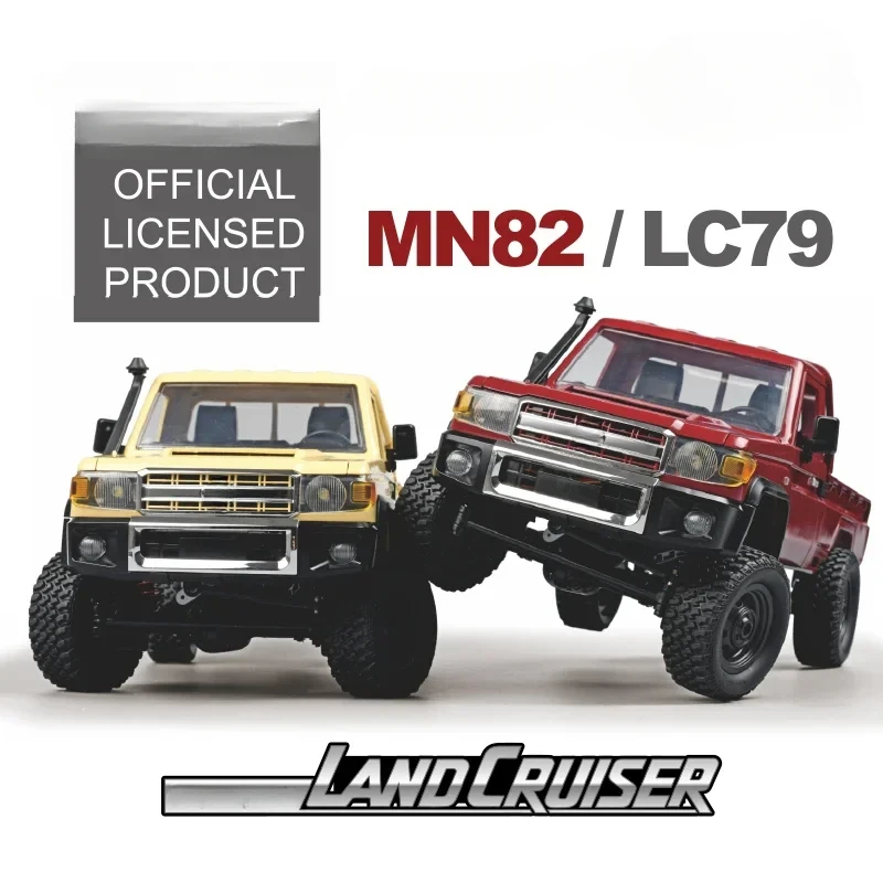 NM60324 MN82 Remote Controlled Climbing Off-Road Vehicle 1-12 Full Scale 4WD for Toyota LC79 Simulation RC Model Boy Girl Toy