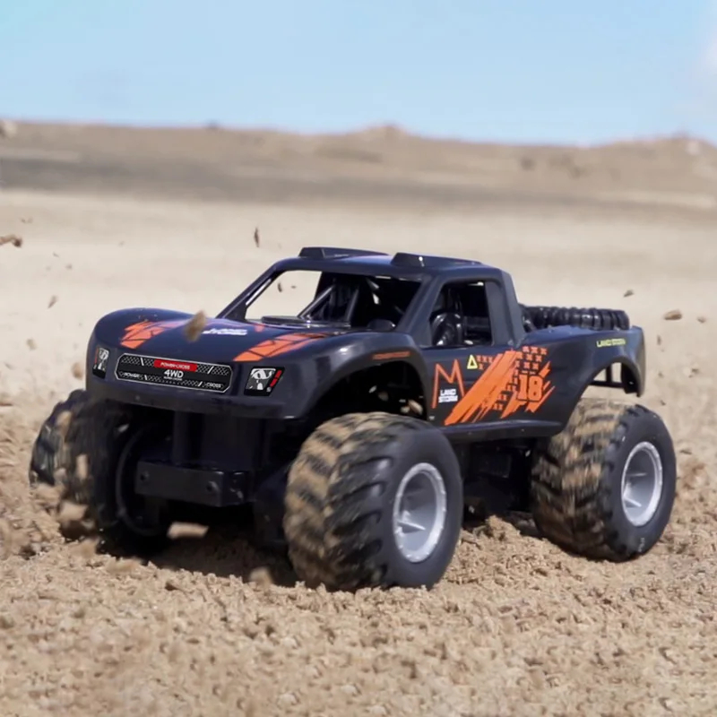 NM60327 2.4G   Amphibious High Speed Off Road Drift Radio Controlled Buggy Remote Control Car Kids Toys Boys - Blue & Orange
