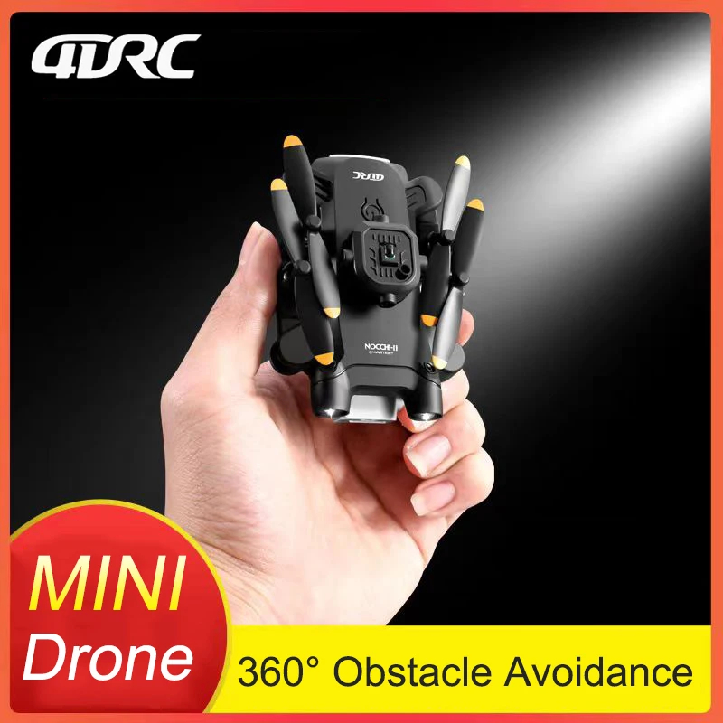 NM60376 V30 Mini Drone 4K 1080P HD Camera Drones Wi-Fi Obstacle Avoidance Foldable Quadcopter RC Helicopter Small Drone Toys for Kids