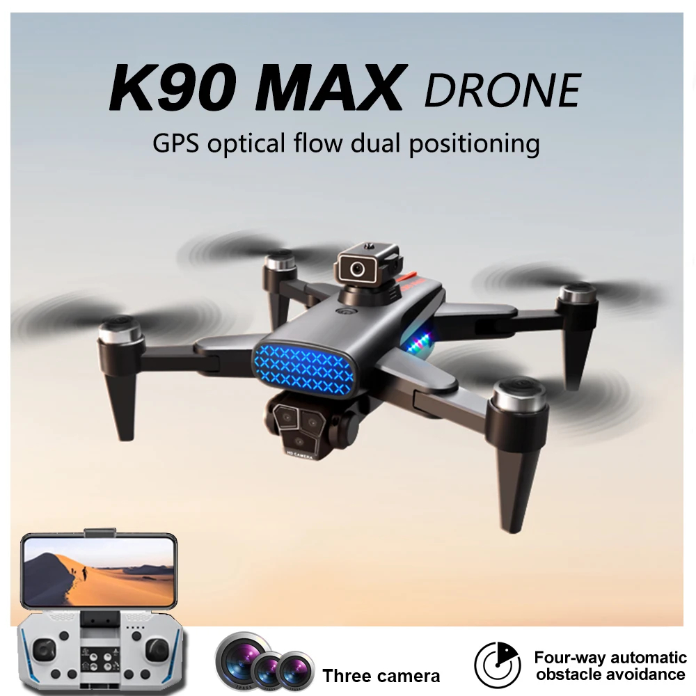 NM59361 Drone 5G Wi-Fi FPV Brushless Motor GPS Return 360 Deg Laser Obstacle Avoidance 4K HD Dual Camera RC Quadcopter Drone Toys