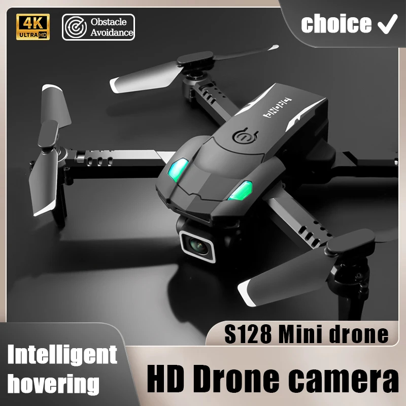 NM59620   4K HD Dual Camera Professional S128 Foldable Drone Optical Streaming Positioning Mini Aerial Vehicle RC Kids Toy
