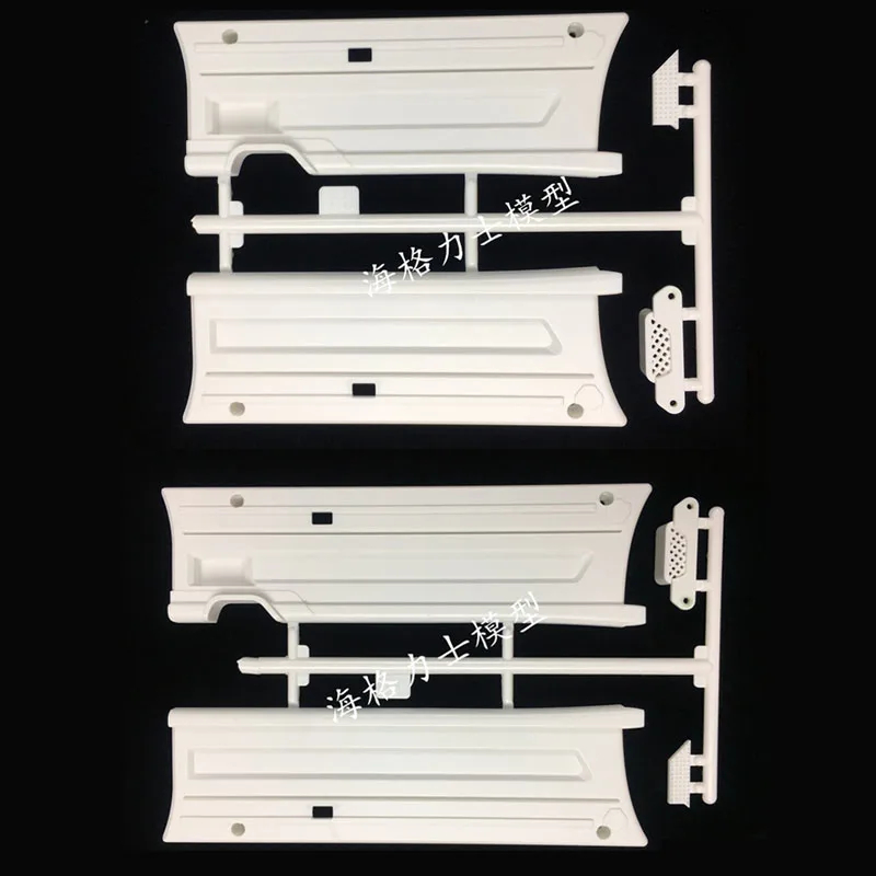 NM59660 Side Skirts Three-Axle Two-Axle for 1 by 14 Tamiya RC Truck Trailer Tipper Scania DIY Parts