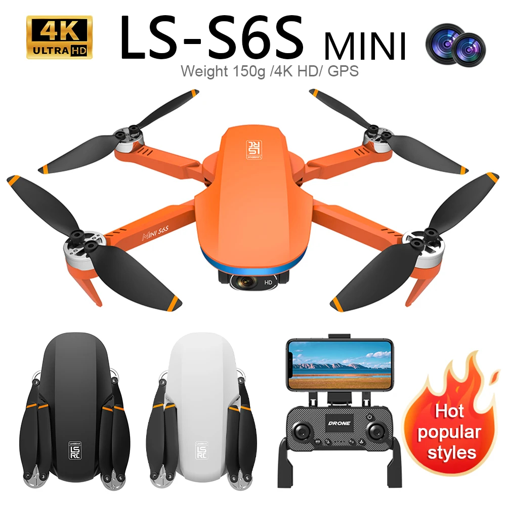 NM60637 Mini Professional Drone GPS 4K HD Aerial Photography Dual Camera Drone 5G Wi-Fi FPV Brushless Power Folding Quadcopter RC Drone