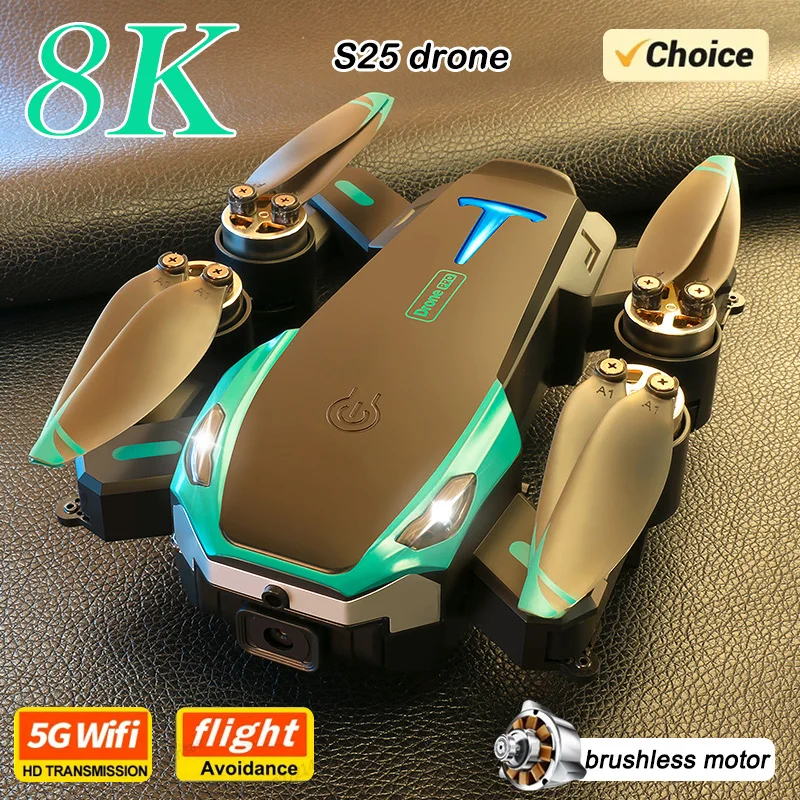 NM60713 Drone 4K HD Camera Brushless Intelligent Obstacle Avoidance Optical Flow Wi-Fi Aerial Remote Control Aircraft RC Quadcopter