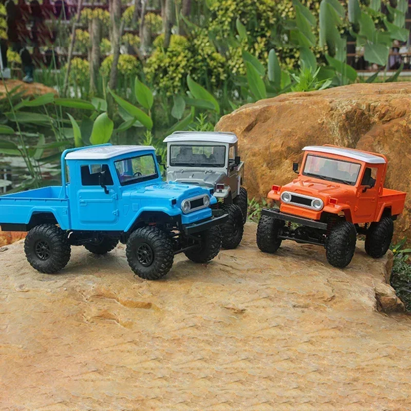 NM61252 Manual DIY 1-12 Mn45 Model Mn45k Kit Four-wheel Drive Electric Remote Control Car Childrens Pickup Truck Model Car Toy - Multi Color