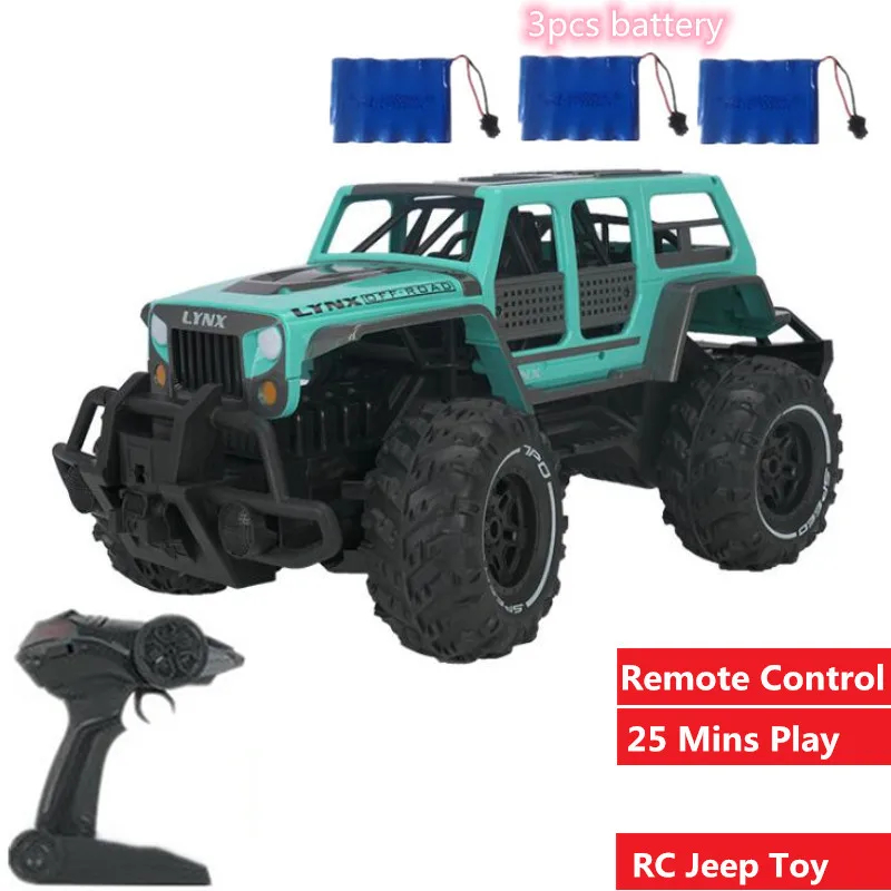 NM61733 Off Road Remote Control RC Racing Car 45 deg Climb Shock Absorber High Speed RC Drift Car with Battery Boy Gift - 3 Piece
