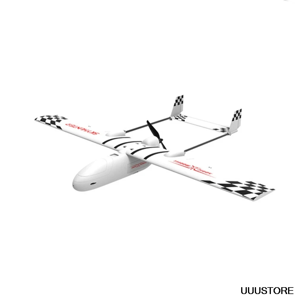 NM61959 Skyhunter 1800 mm Wingspan EPO Long Range FPV UAV Platform Fixed Wing RC Airplane RC Plane for RC FPV Hobby DIY Toys, White