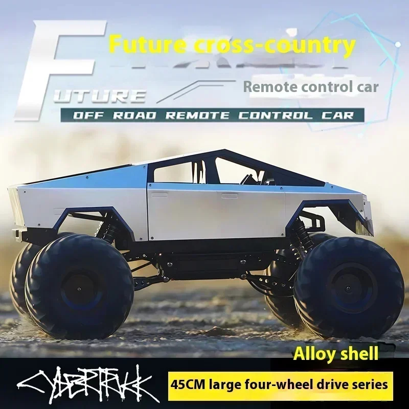 NM62415 Super Large Tesla Remote Control Four-Wheel Drive Off-Road Charging Climbing Cyberpickup Childrens Boy Toy