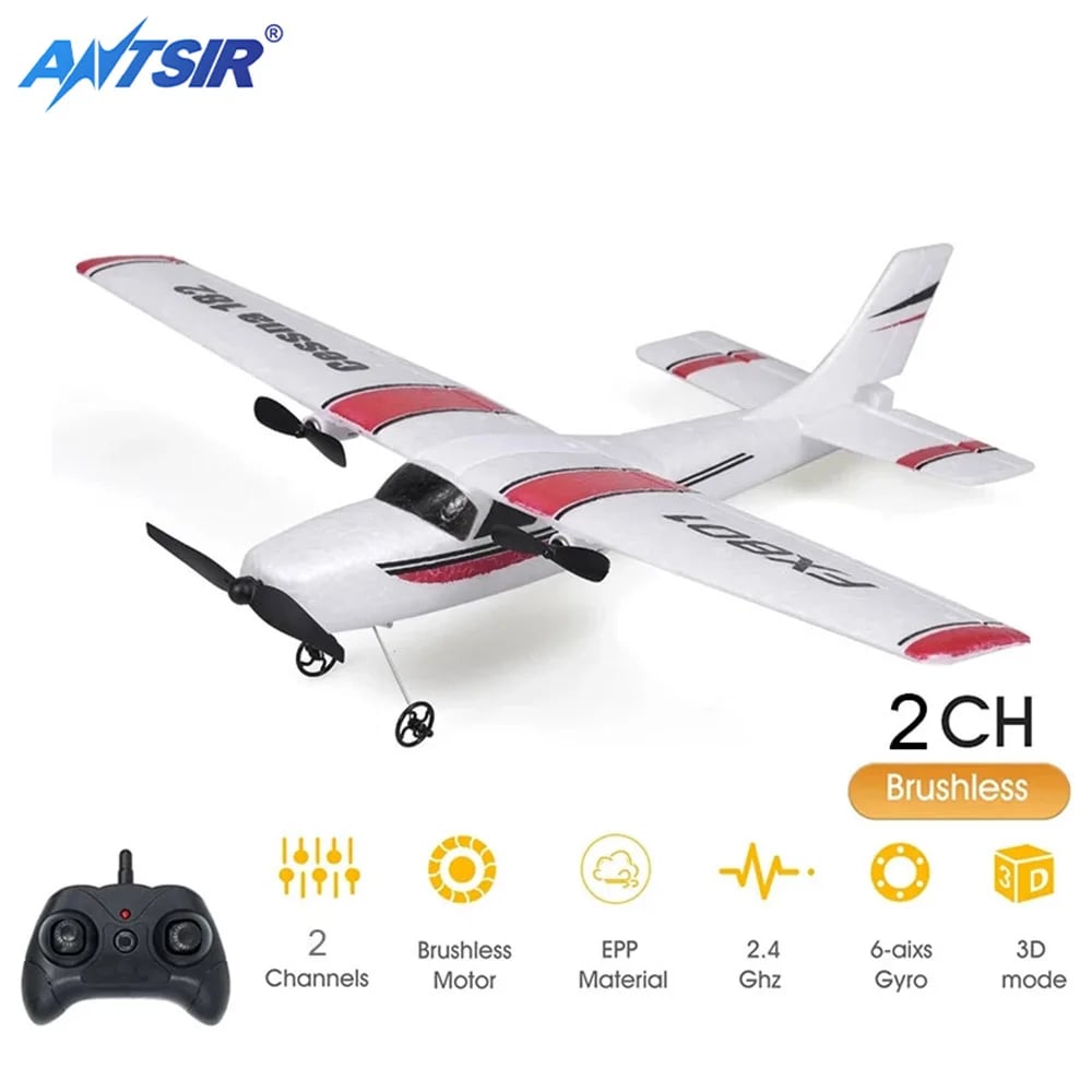 NM58268 RC Plane EPP Foam 2.4G 2-Channel RTF Remote Control Wingspan Aircraft Fixed Wingspan Airplane Toys Gifts for Children Kids -  UNO1RC