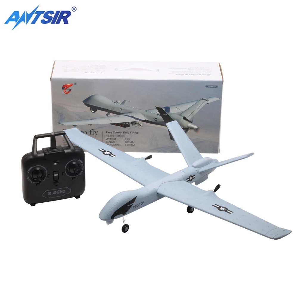 NM59288 RC Airplane 2.4G 2 Control Remote Control Gliders EPP Foam Hand Throwing RC Plane Fixed Wing Aircraft Toys Gifts for Children