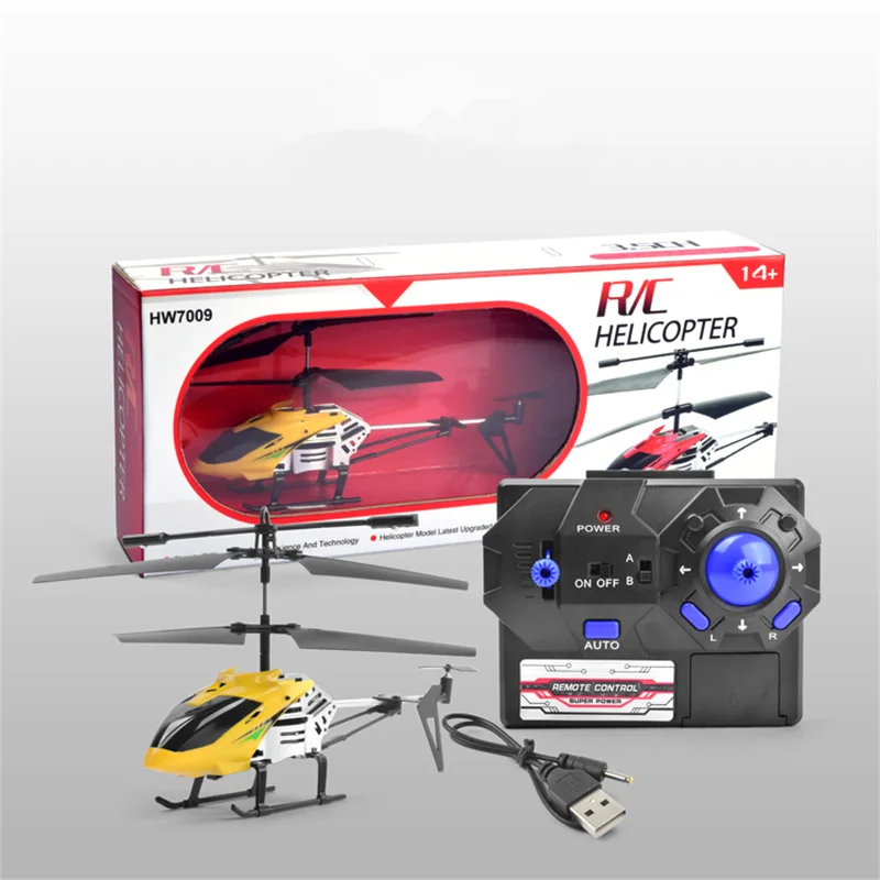NM59100 Mini Alloy Helicopter Remote Control Toys Altitude Hold Drone LED Light Crash Resistant Helicopter for Kids Toys
