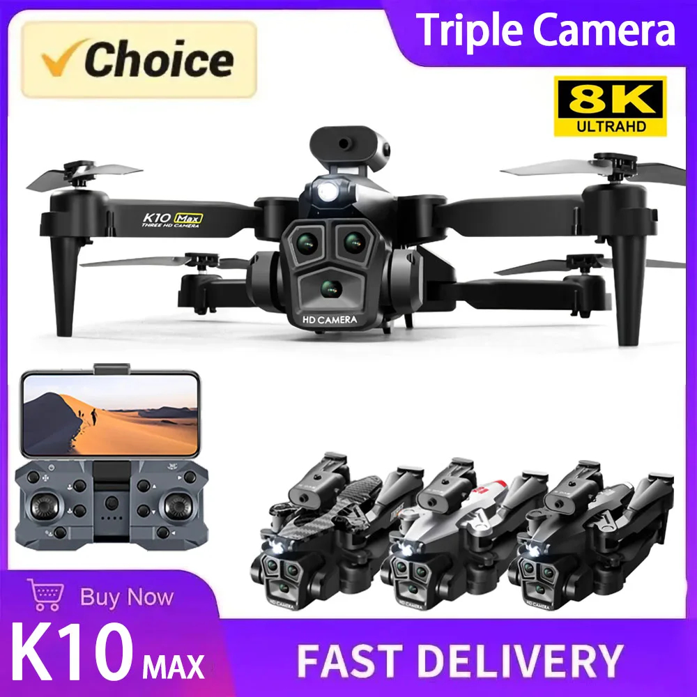 NM59653 8K Professional Drone Intelligent Obstacle Avoidance Aerial Photography Flyer Optical Stream Positioning Children Toys