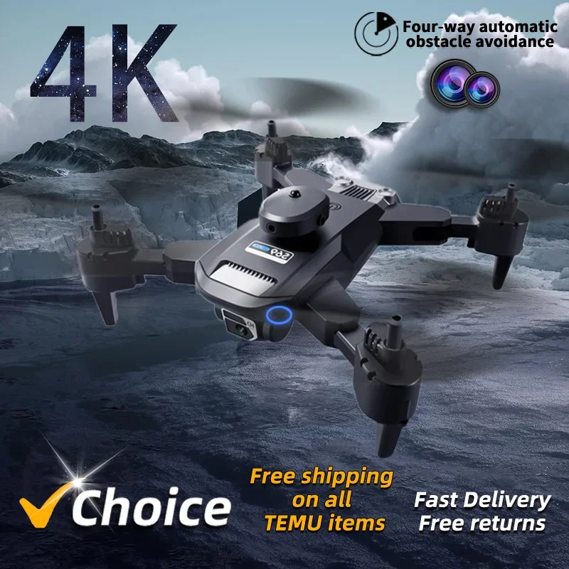 NM59665 S69MAX Remote Control Drone 4K Professional with Wide-angle Dual HD Camera Foldable Remote Control Helipad