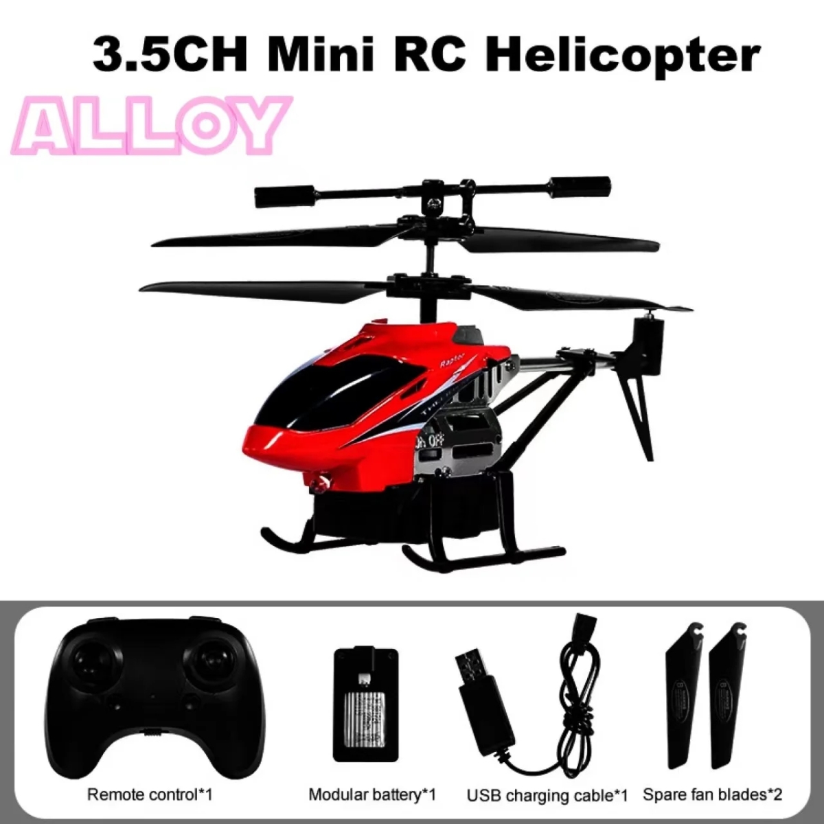 NM59677 Helicopter with Gyro Childrens Mini Unmanned Helicopter Fall-Resistant 3 Channel Charging Boy Aircraft Toy Metallic RC Toy