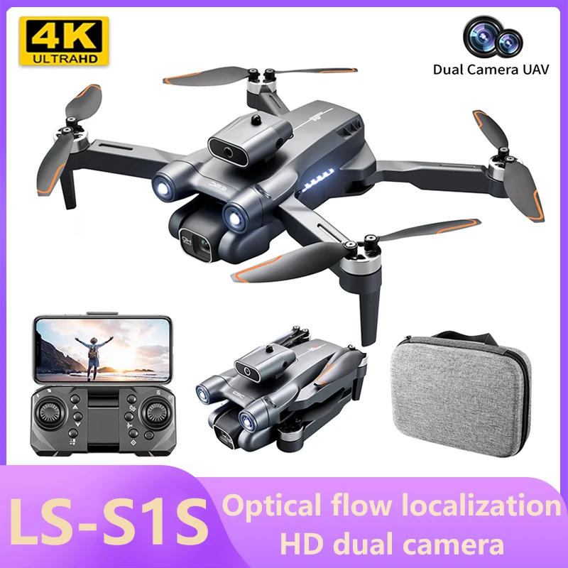 NM60201 RC Drone 5G Wi-Fi FPV Brushless Motor GPS Return 4K HD Dual Camera 360 Deg Laser Obstacle Avoidance RC Quadcopter Drone Toys