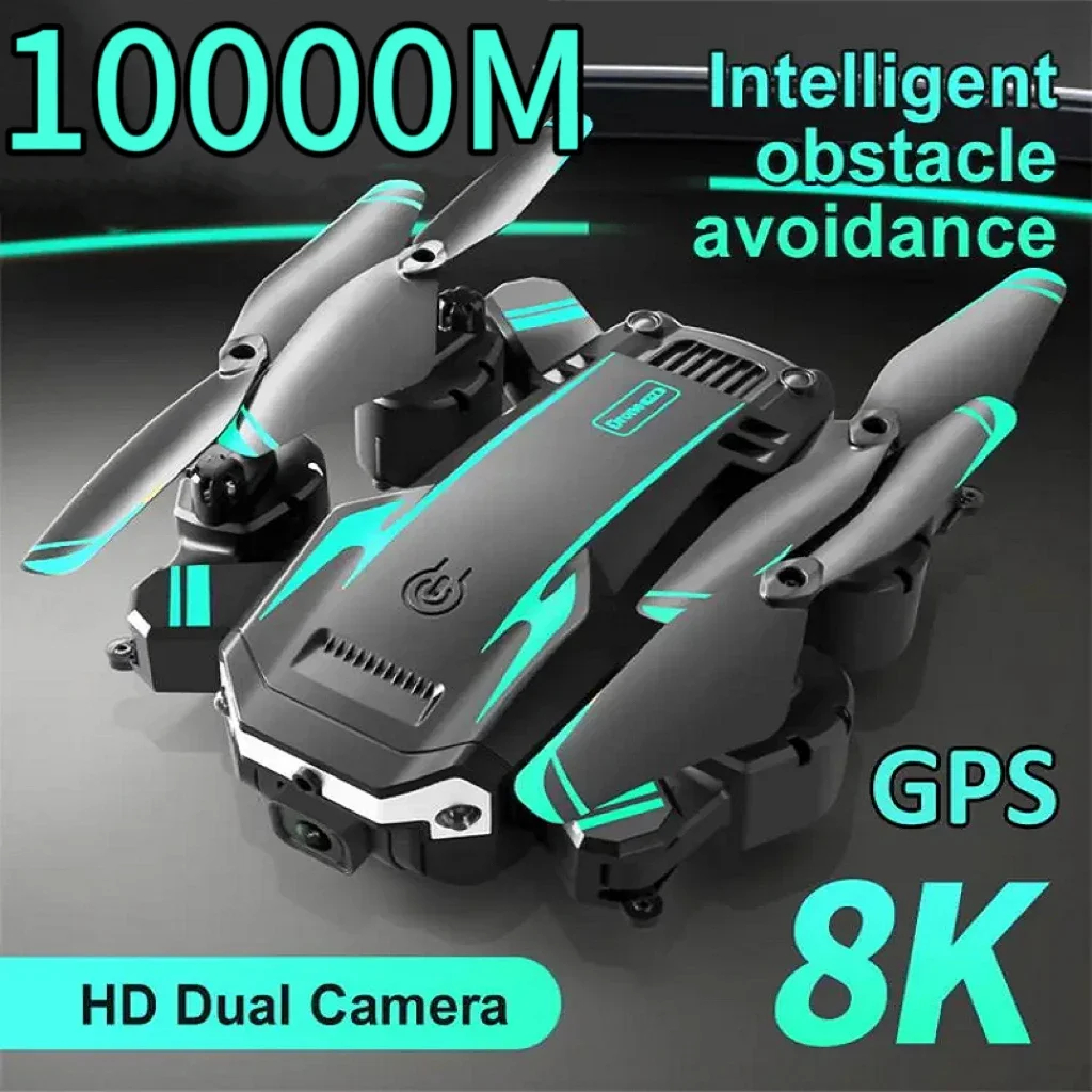 NM60224 Pro Max Drone Dual Camera 8K Professional Brushless Motor GPS Wi-Fi FPV Obstacle Avoidance Folding Quadcopter RC 10000 m Drone