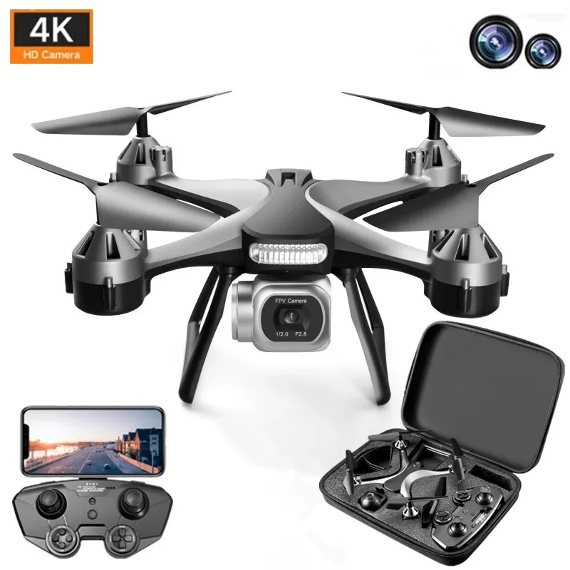 NM60326 RC Drone JC801 4K HD Aerial Camera Wi-Fi FPV Quadcopter One-click Tumbling RC Helicopter Childrens Toy Gift