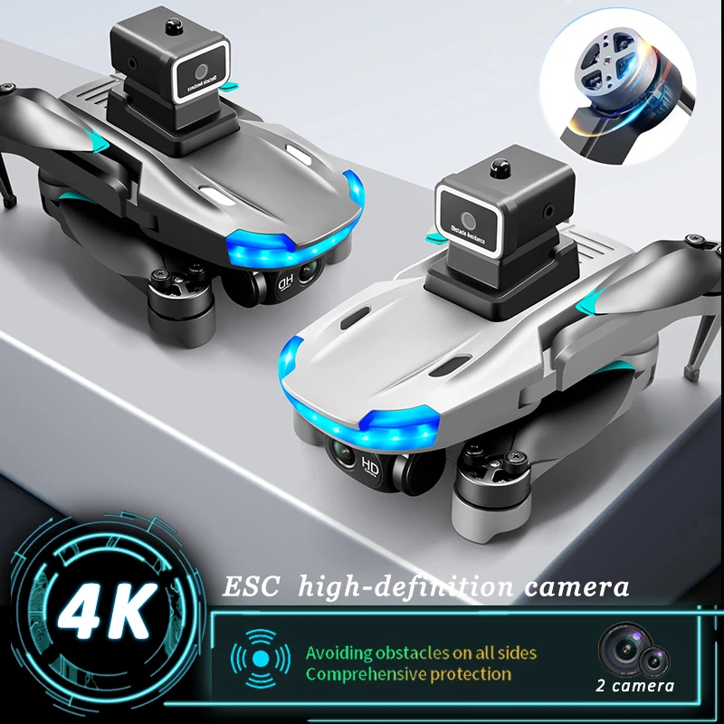 NM60573 Brushless Drone with Camera 4K Professional Dual Camera Wi-Fi FPV 360 Deg Obstacle Avoidance Folding Quadcopter RC Drone