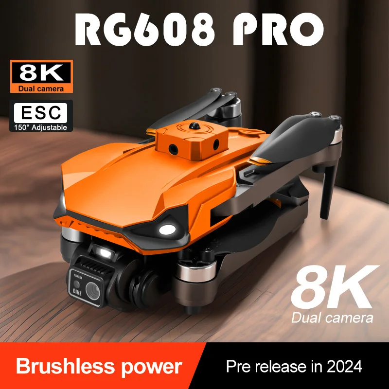 NM60827 Pro Drone 8K Professional HD Camera Lifting Obstacle Avoidance RC UAV Wi-Fi Brushless Motor Optical Flow Positioning Drone -  UNO1RC