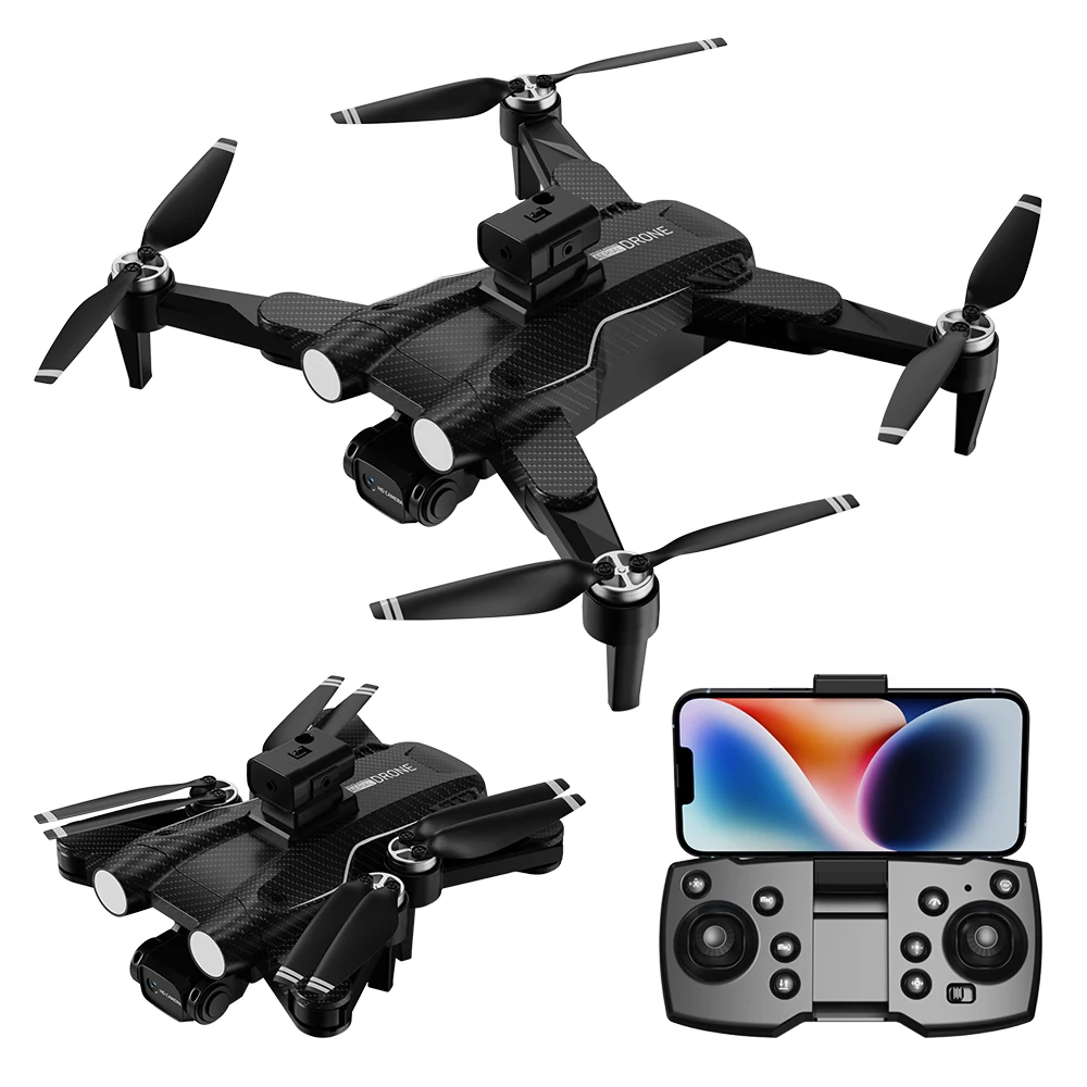 NM60898 Drone Optical Flow Positioning Five Sided Obstacle Avoidance Four Rotor Aircraft Dual Camera Aerial Photography RC Aircraft