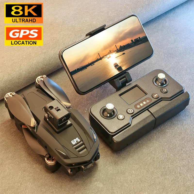 NM61190 Drone GPS Professional 8K HD Camera Brushless Motor Foldable 5G Wi-Fi FPV Obstacle Avoidance RC Quadcopter FPV Drone 3KM