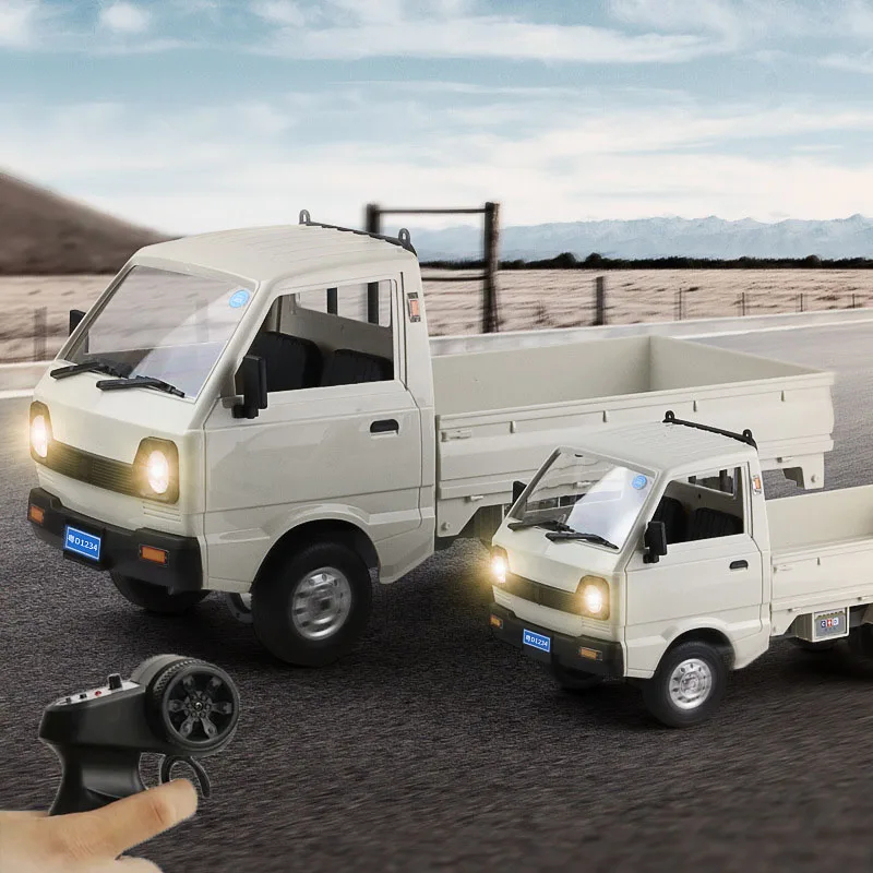 NM61323 D12 1-10 RC Car Simulation Climbing Car Van LED Light City Vehicle Boy Children Electric Toy Gift
