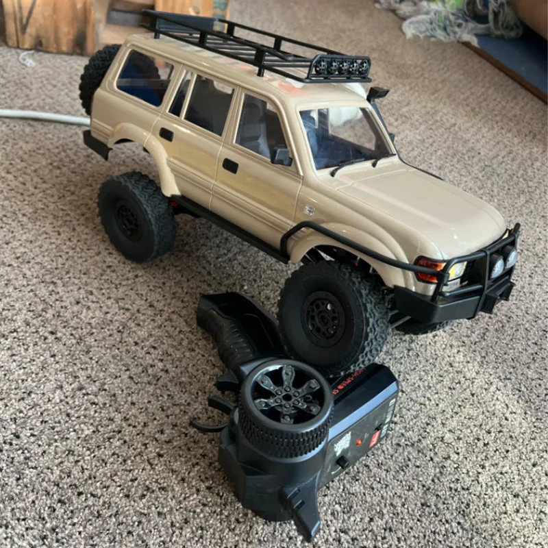 NM61270 Rc Trucks 4 x 4 Crawler Simulate Full Scale 260 Motor Off Road Climbing Monsterk LED 4 WD Boys Kids Gift