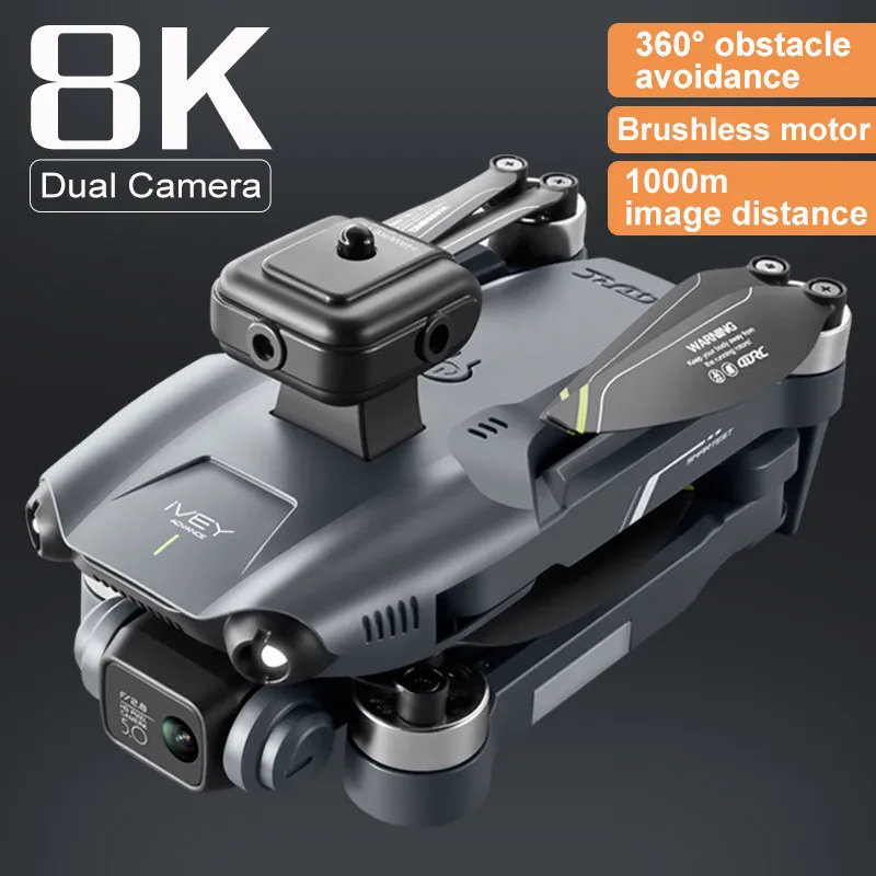 NM61326 New V28 Pro Drone 4K Professional Obstacle Avoidance 8K HD Camera Brushless Foldable Quadcopter Drone Toys