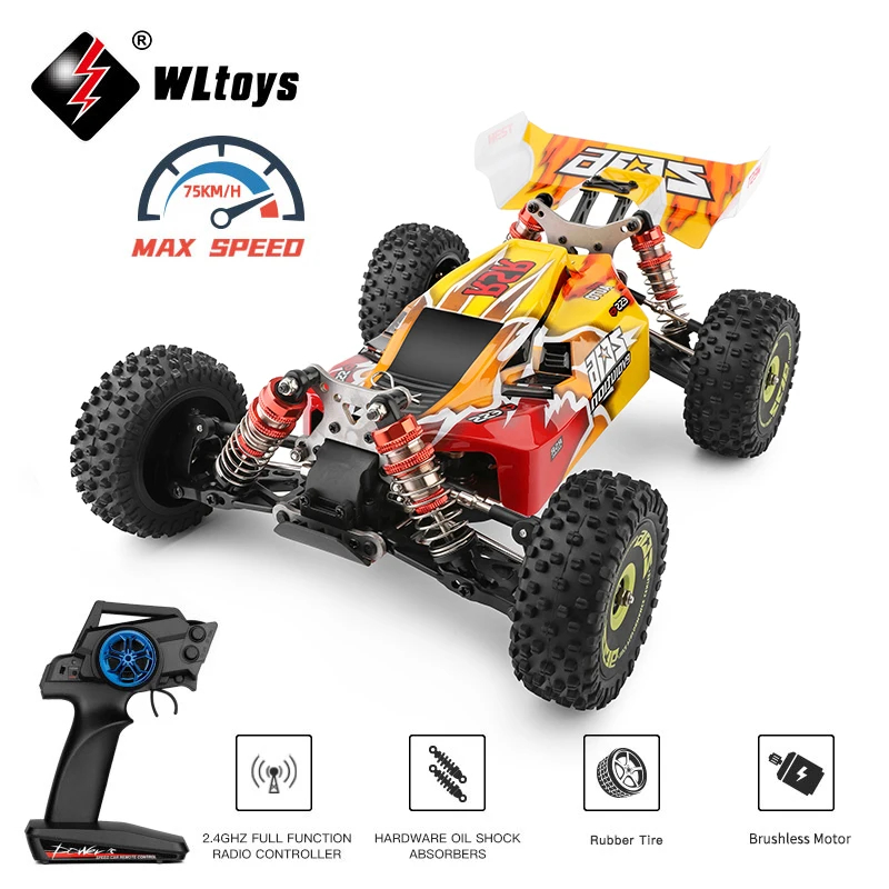 NM61904 144010 144001 2.4G RC Car Brushless 4WD Electric High Speed Off-Road Remote Control Drift Toys for Children Racing