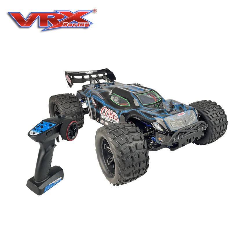 NM62351 High Speed VRX Racing RH818PL Cobra 1-8 Scale Electric RC Car with Light & Wheelie Toy for Children Adults