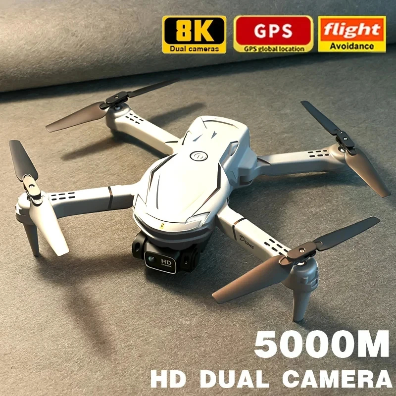 NM59595 Drone Wi-Fi FPV 360 Deg Laser Obstacle Avoidance Brushless Motor 4K HD Dual Camera Optical Flow Localization RC Quadcopter Toys