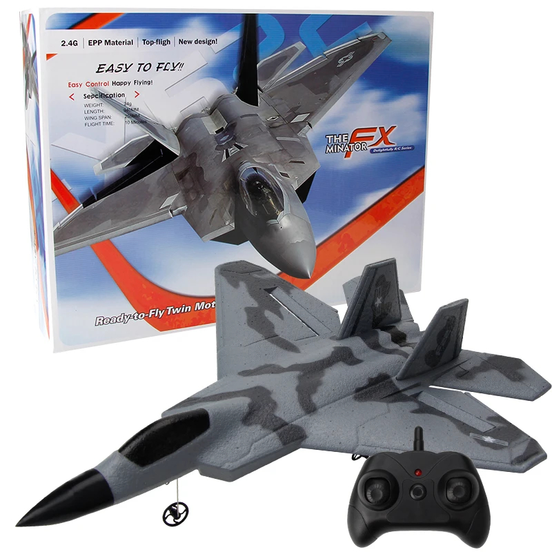 NM59615 Foam Aircraft FX622 FX822 Plane 2.4G Radio Control Glider Remote Control Fighter Plane Glider Airplane Boys Toys for Children