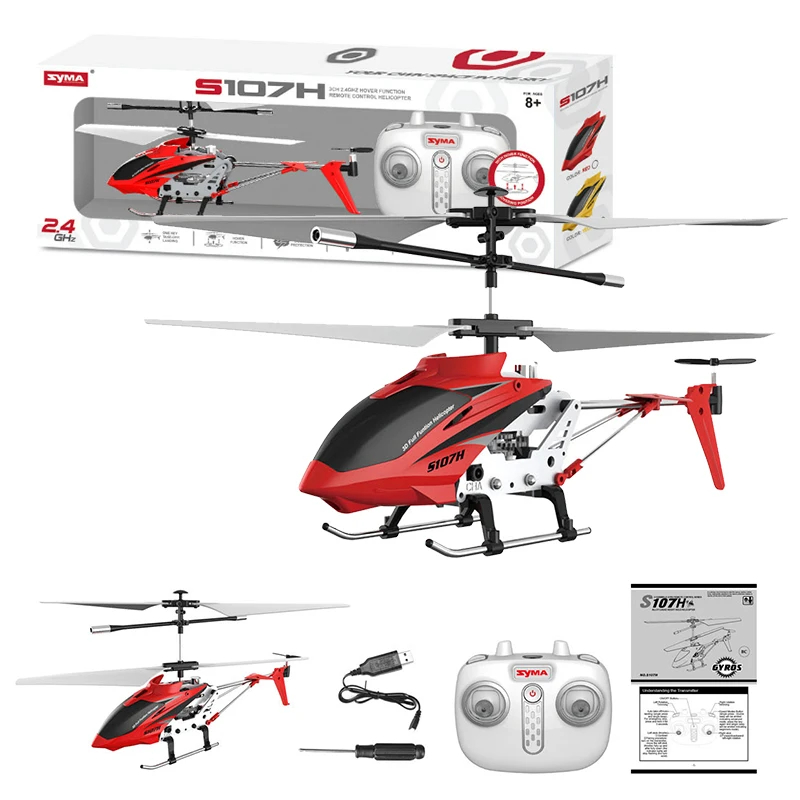 NM59791 Rc Helicopter 3 Channel Remote Controller Helicopter Multi Function Electric Plane Aircraft Toy Model Boys Gift