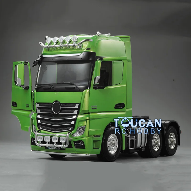 Picture of UNO1RC NM62581 6 x 4 1 by 14 RC Tractor Electric Truck High-Top Painted Remote Control Car 540Motor Toys Adults Gift Model Kit