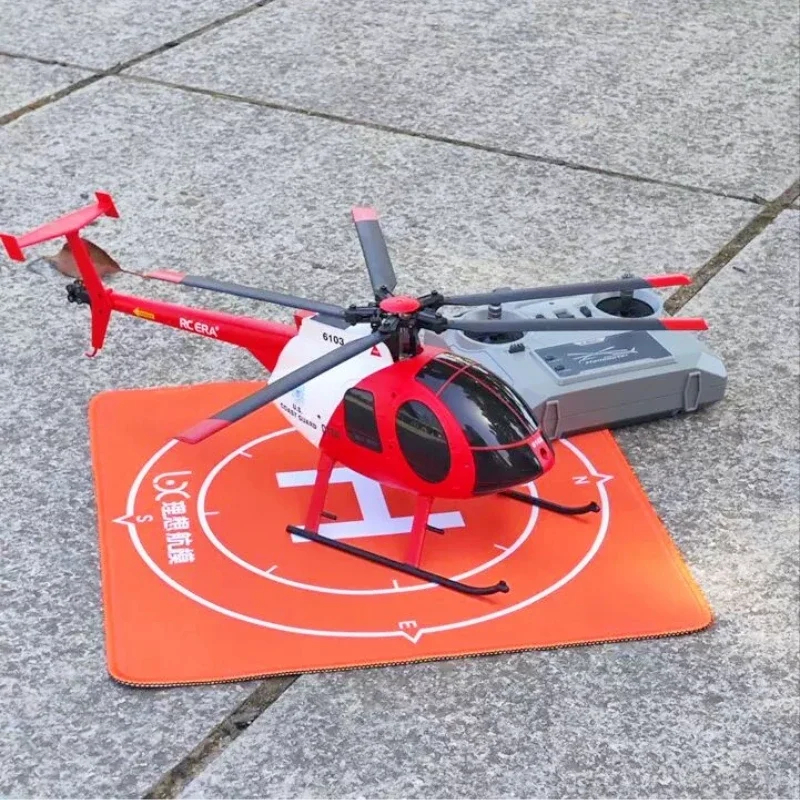 NM62253 RC Era 1-28 Remote-Controlled Helicopter Tusk MD500 Dual Brushless Simulation Aircraft Model Boys Birthday Gift - Multi Color